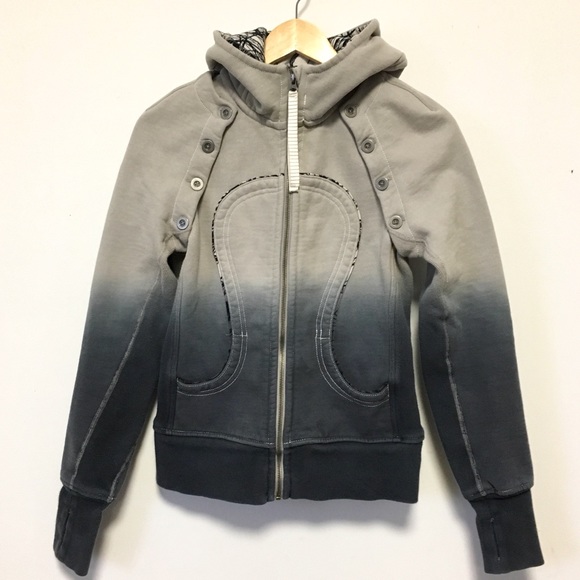lululemon athletica Jackets & Blazers - Lululemon Scuba Hoodie Dip Dyed Special Edition 6